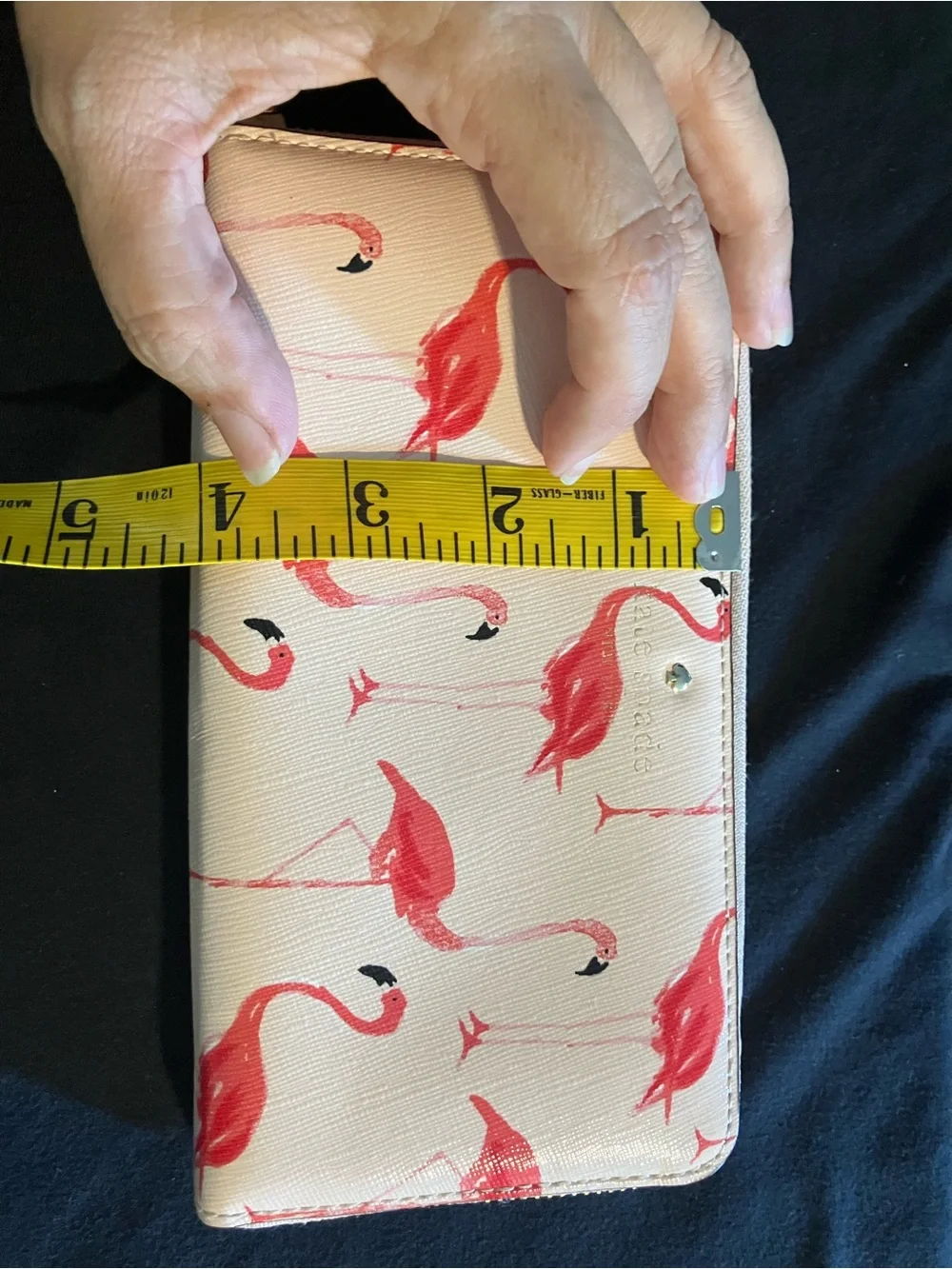 Kate Spade Cedar Street Flamingos Lacey continental wallet